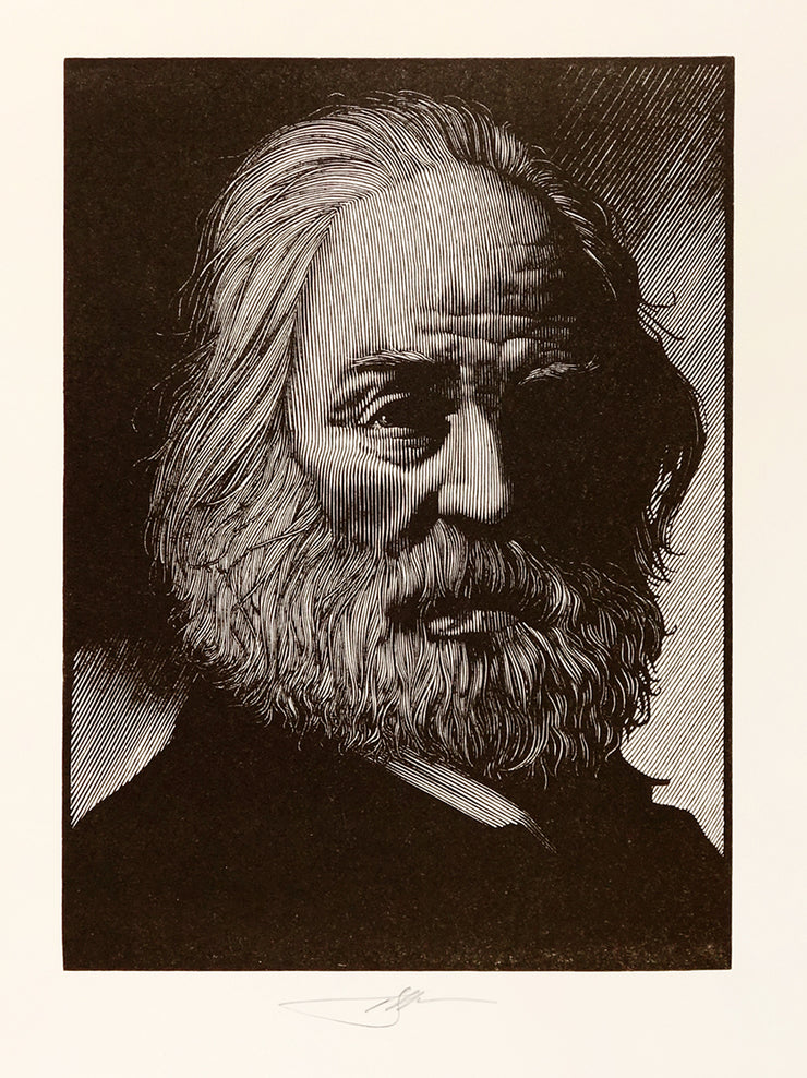 Walt Whitman by Barry Moser - Davidson Galleries