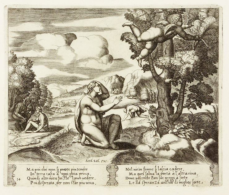 Engravings after Raphael by Bernardo Daddi Master Of The Die - Davidson Galleries