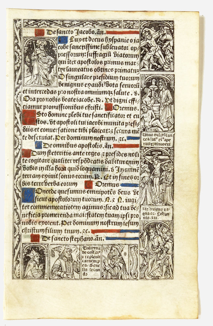 Printed Book of Hours by Manuscripts & Miniatures - Davidson Galleries