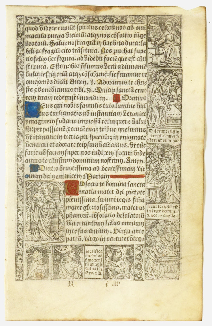 Printed Book of Hours by Manuscripts & Miniatures - Davidson Galleries