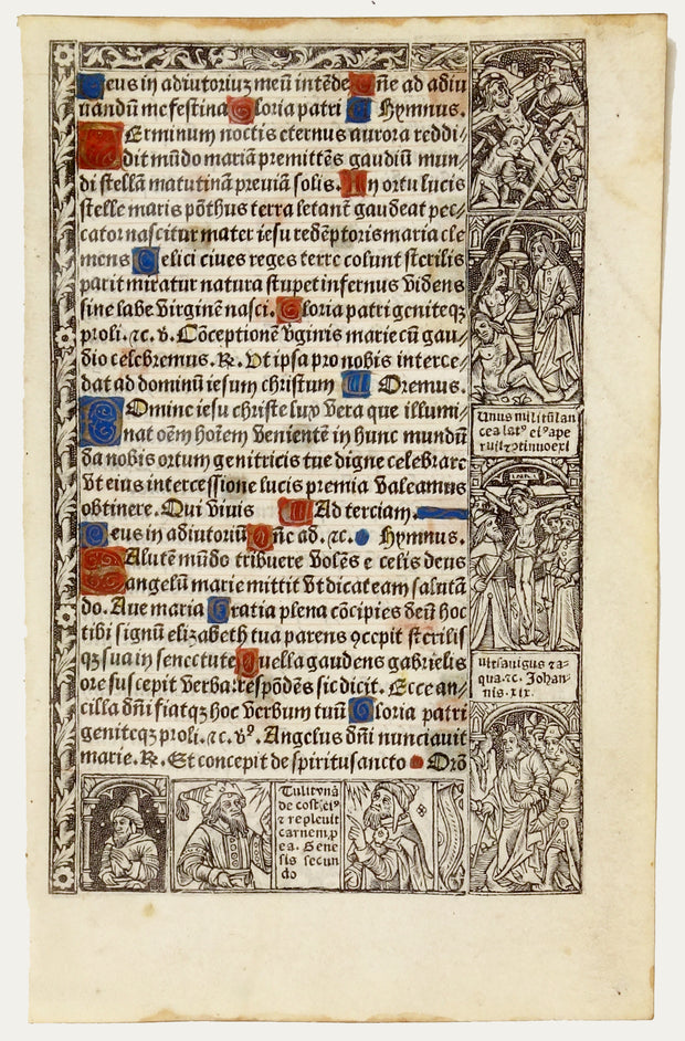 Printed Book of Hours by Manuscripts & Miniatures - Davidson Galleries