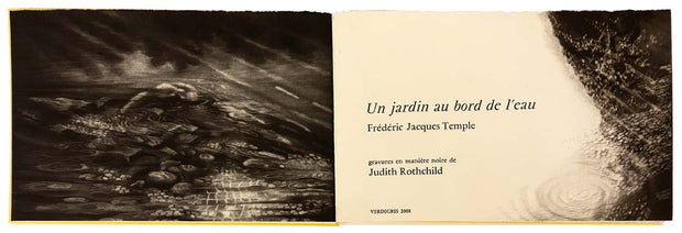 Un jardin au bord de l’eau (A garden on the water) (Bound portfolio of fine art prints) by Judith Rothchild - Davidson Galleries