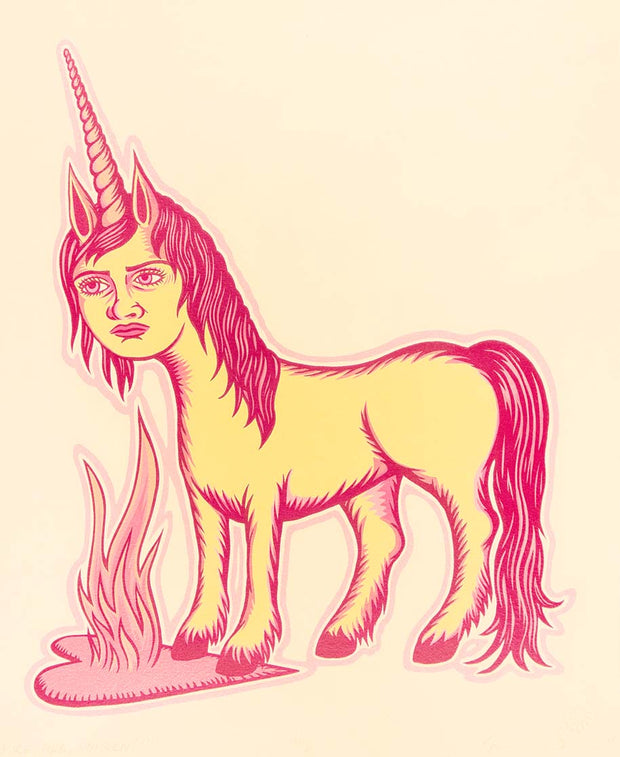 Fire, Fire, Unicorn (!!!) by Jenny Schmid - Davidson Galleries
