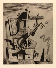 Protubérances Cardiaques Suite (Suite of 15 mixed etchings) by Kurt Seligmann - Davidson Galleries