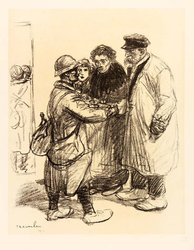 On ne s'en fais pas by Théophile-Alexandre Steinlen - Davidson Galleries