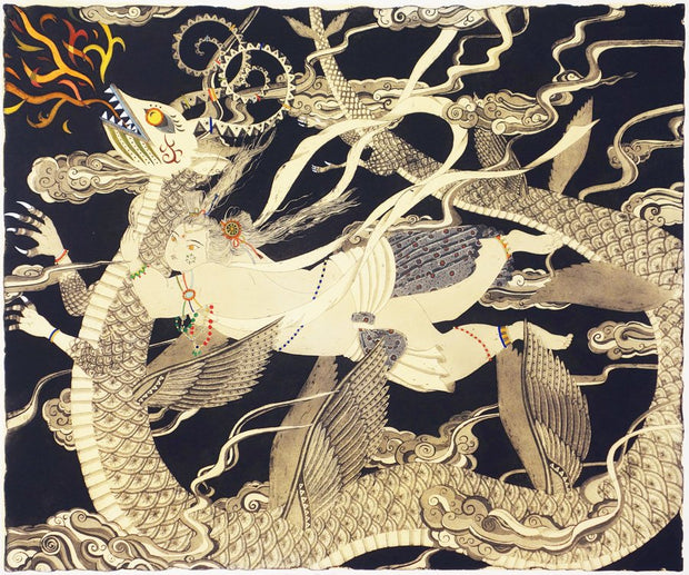 Bride of the Fire Dragon (火竜の花嫁) by Mio Asahi - Davidson Galleries