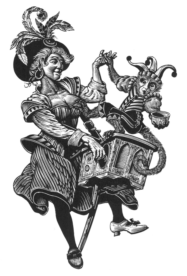 Organ Grinder by Wesley W. Bates - Davidson Galleries