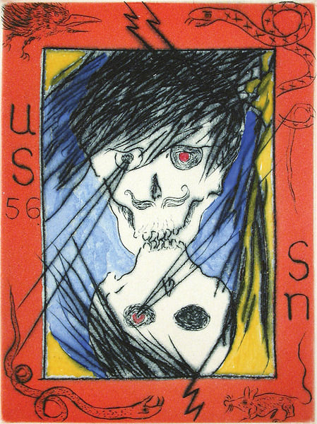 The Irreverences, Provocations, & Connivances of Uncle Skulky (Suite of 21 intaglio prints) by Frank Boyden - Davidson Galleries