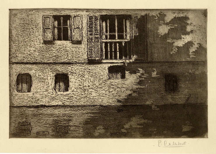 The Dyner, Bruges by Ernest Callebaut - Davidson Galleries