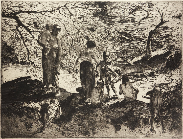 Bathers by John Edward Costigan - Davidson Galleries