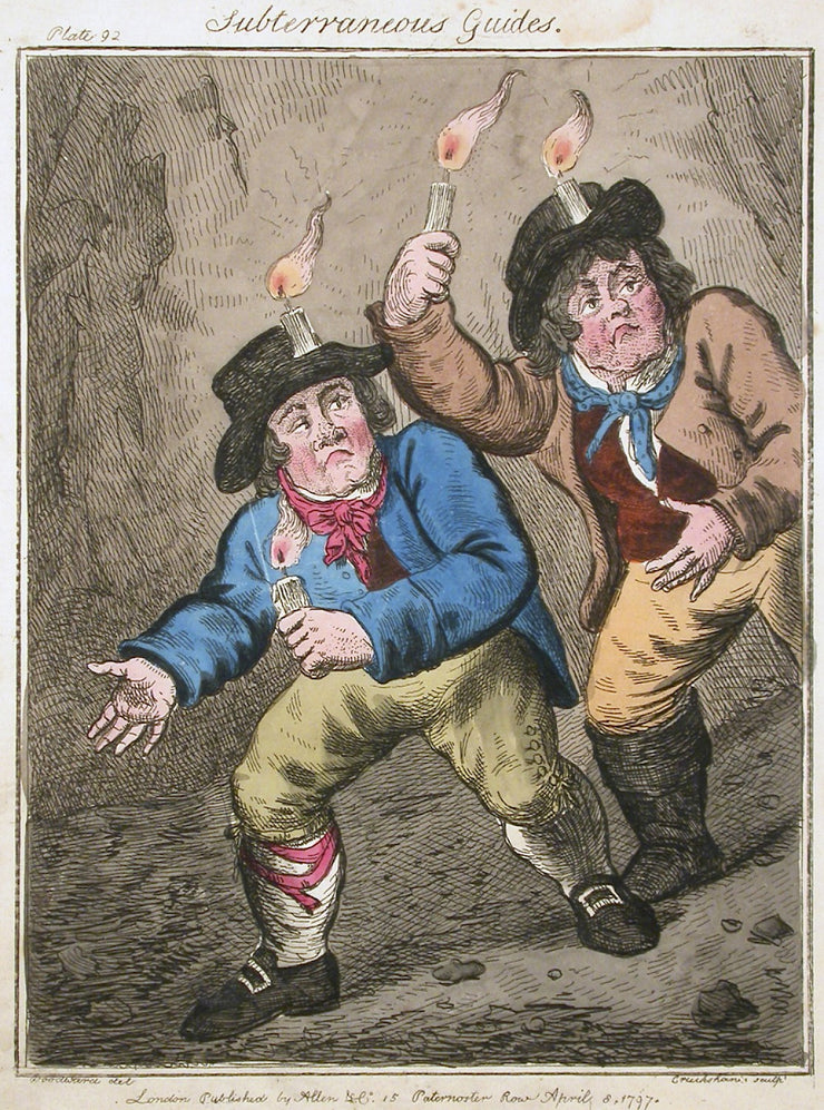 Subterraneous Guides by George Cruikshank - Davidson Galleries