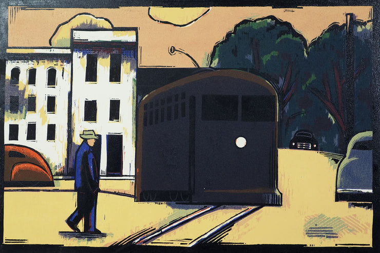 Interurban Car by Lockwood Dennis - Davidson Galleries