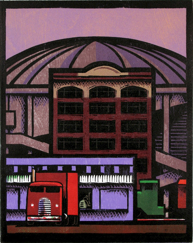 Kingdome and Warehouses by Lockwood Dennis - Davidson Galleries