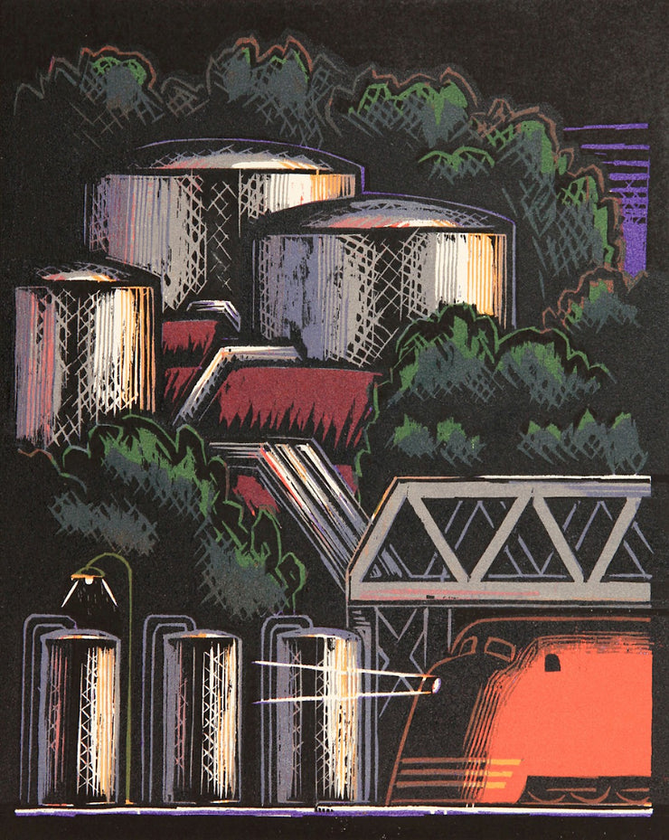 Oil Tanks by Lockwood Dennis - Davidson Galleries