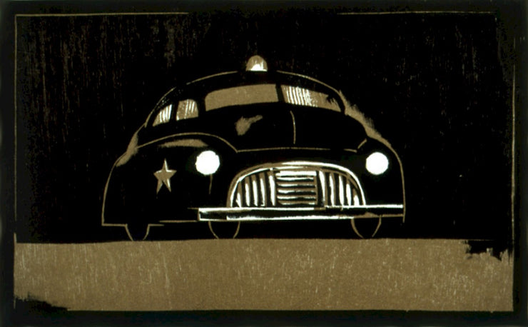 Police Car by Lockwood Dennis - Davidson Galleries