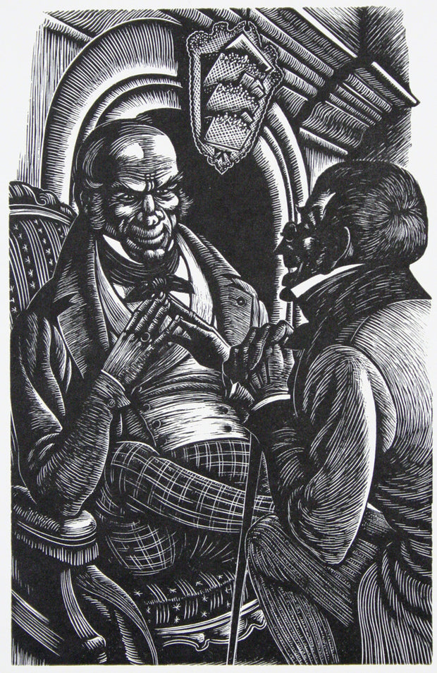 The Purloined Letter by Fritz Eichenberg - Davidson Galleries