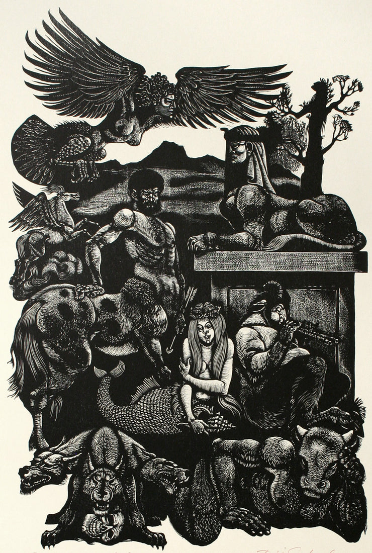 Beastiarium Fabulosum by Fritz Eichenberg - Davidson Galleries