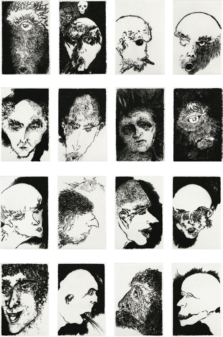 The Empathies (Suite of 96 drypoint prints) by Frank Boyden - Davidson Galleries