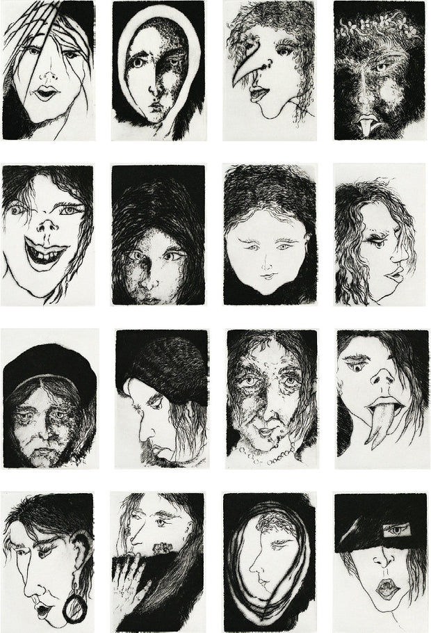 The Empathies (Suite of 96 drypoint prints) by Frank Boyden - Davidson Galleries