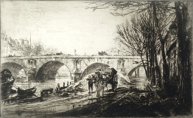 Ponte Marie in Paris by Paul Geissler - Davidson Galleries