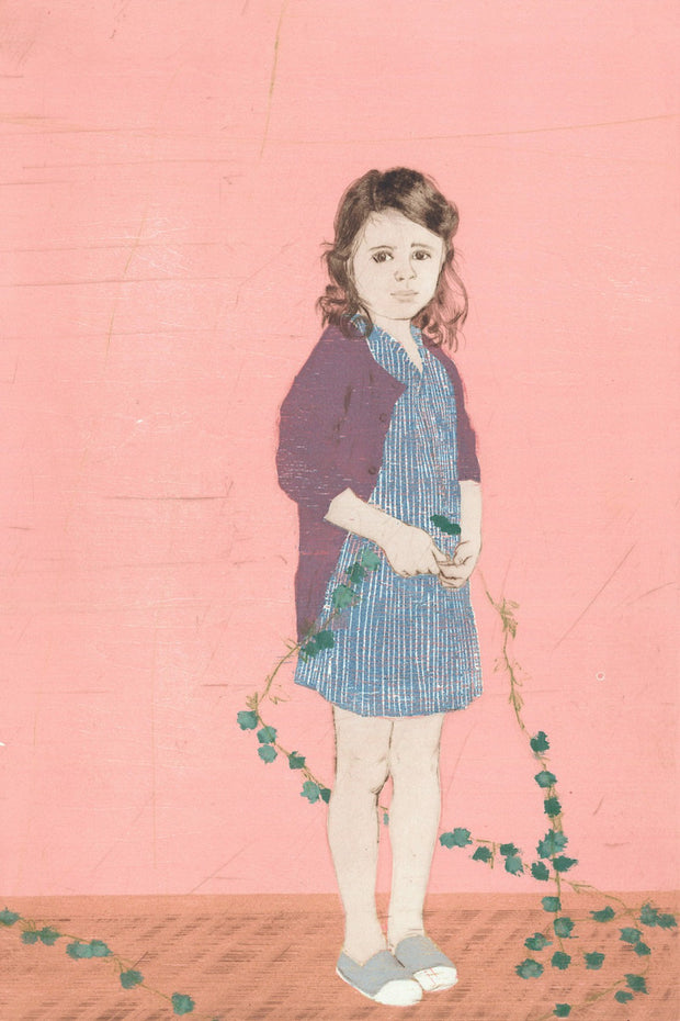 Girl and Garland II by Ellen Heck - Davidson Galleries