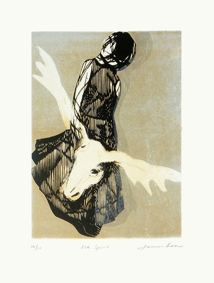 Elk Spirit by Wuon-Gean Ho - Davidson Galleries
