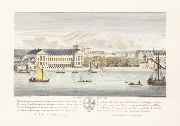 York House by Wenceslaus Hollar - Davidson Galleries