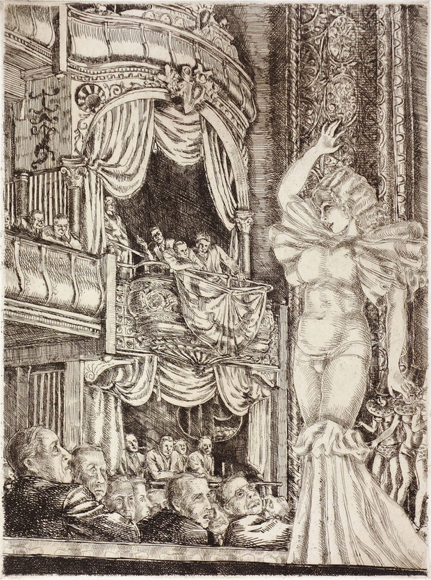 Star Burlesk by Reginald Marsh - Davidson Galleries