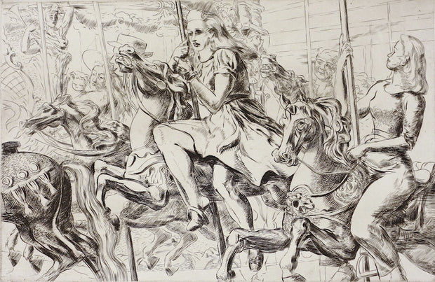 Merry-Go-Round by Reginald Marsh - Davidson Galleries