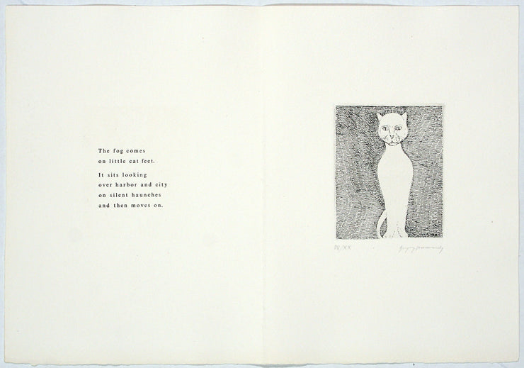 Seven Poems (Portfolio of 10 etchings) by Gregory Masurovsky - Davidson Galleries