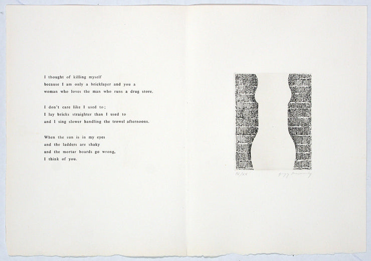 Seven Poems (Portfolio of 10 etchings) by Gregory Masurovsky - Davidson Galleries