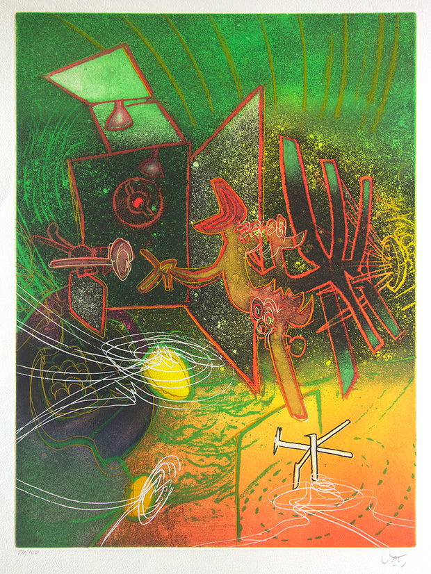 Feu, Feu Sur Moi by Roberto Matta - Davidson Galleries