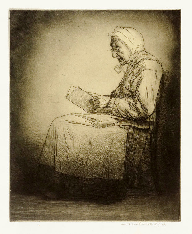 Unidentified Sitter by Mortimer Luddington Menpes - Davidson Galleries