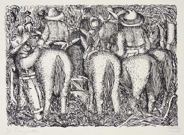 Los Jinetes by Francisco Mora - Davidson Galleries