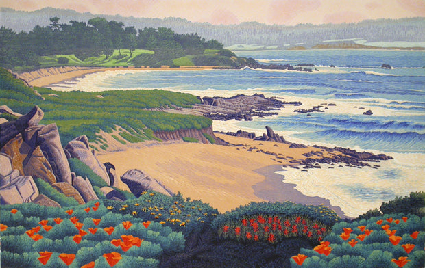 Carmel River State Beach by Gordon Mortensen - Davidson Galleries