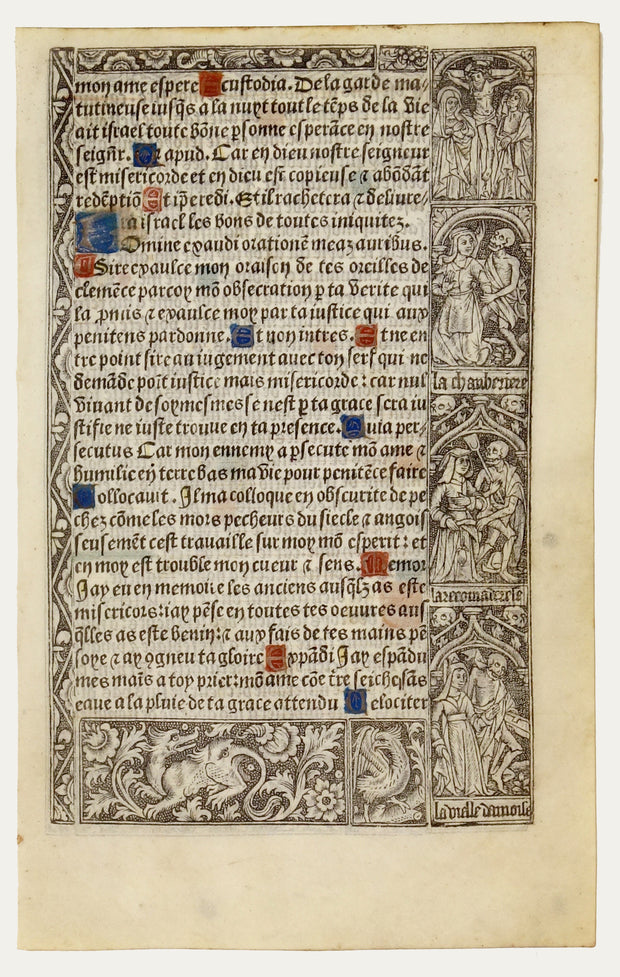 Printed Book of Hours by Manuscripts & Miniatures - Davidson Galleries