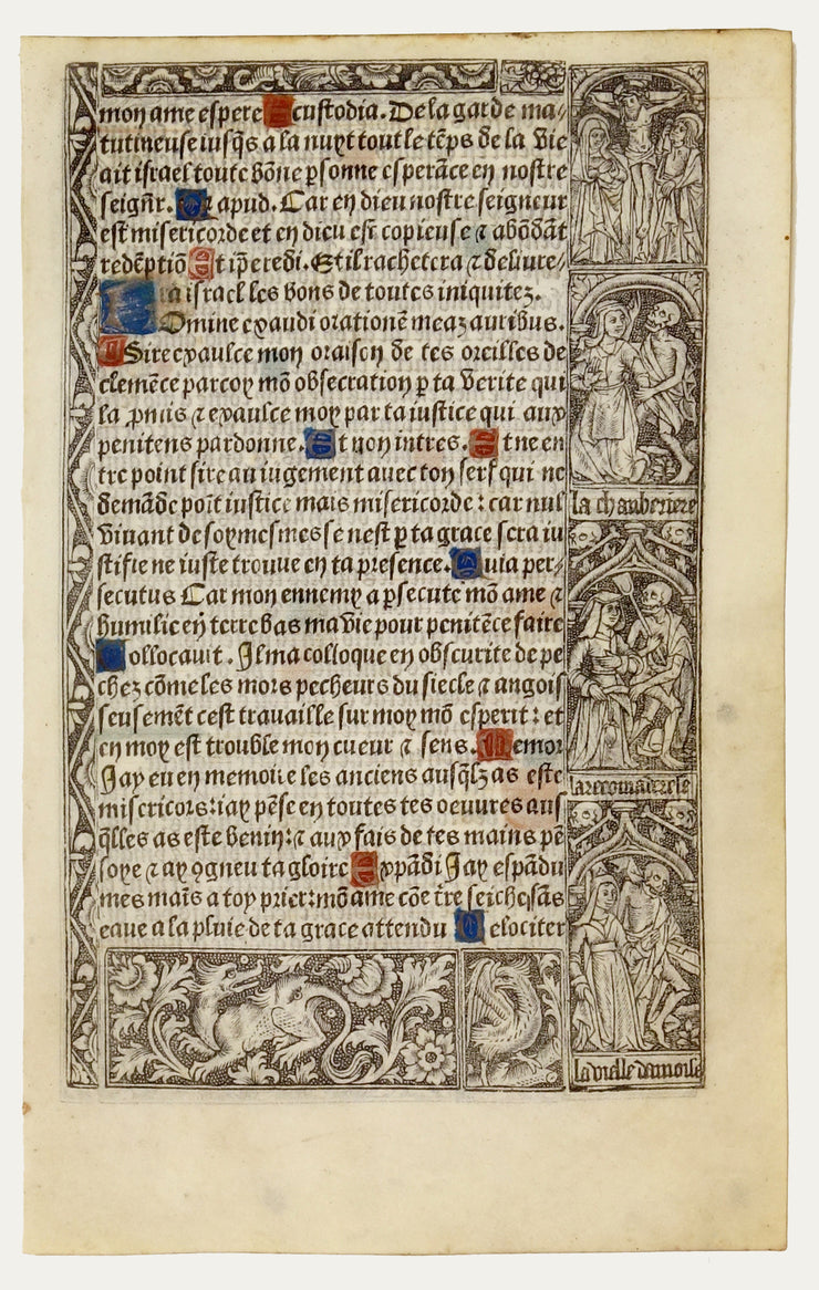 Printed Book of Hours by Manuscripts & Miniatures - Davidson Galleries