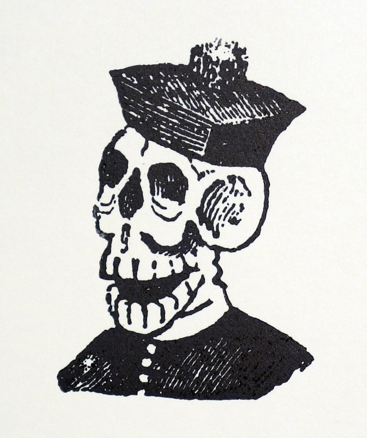 Calavera Monseñor by José Guadalupe Posada - Davidson Galleries