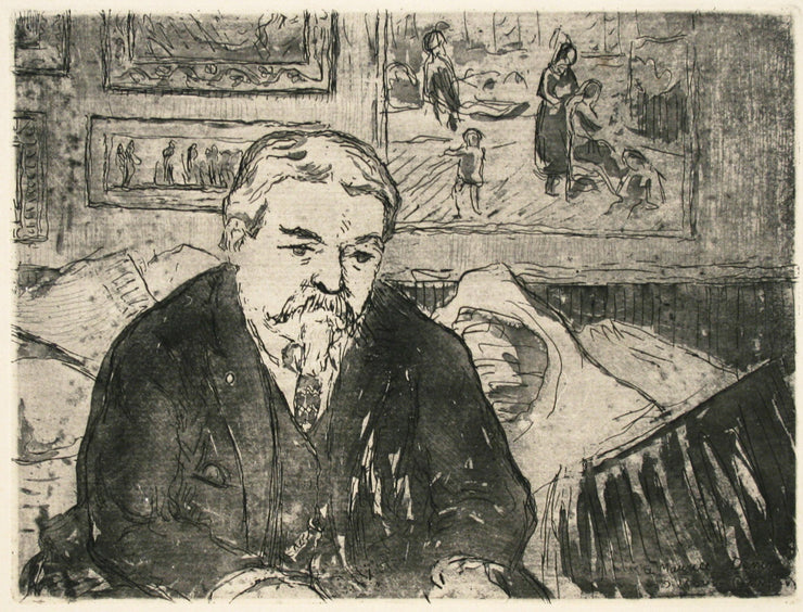 Portrait of Maurice Denis by Joseph-Victor Roux-Champion - Davidson Galleries