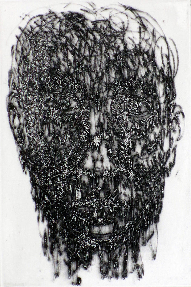 100 Faces (Portfolio of 103 intaglio prints) by Tomiyuki Sakuta - Davidson Galleries