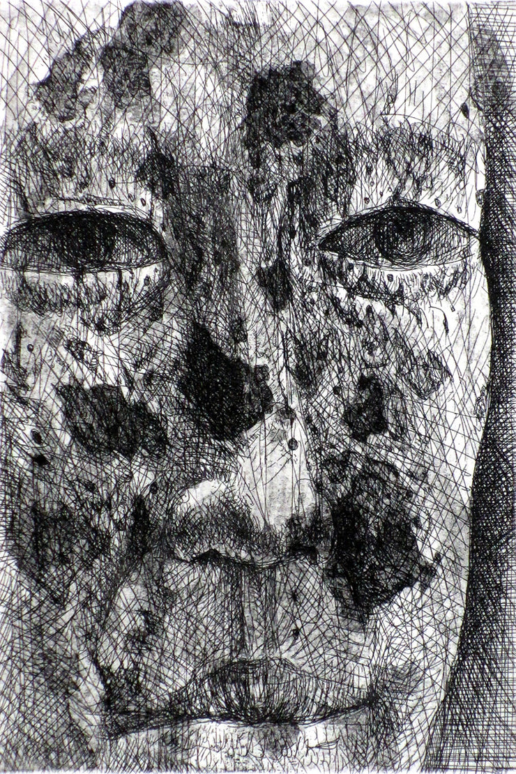 100 Faces (Portfolio of 103 intaglio prints) by Tomiyuki Sakuta - Davidson Galleries