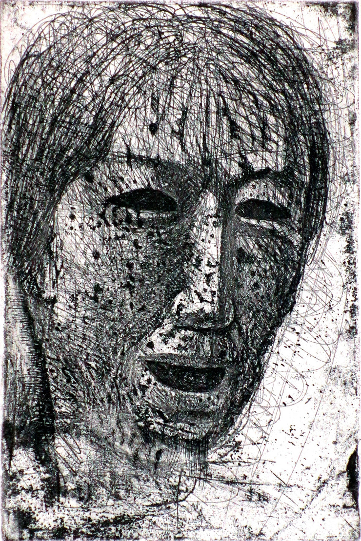 100 Faces (Portfolio of 103 intaglio prints) by Tomiyuki Sakuta - Davidson Galleries