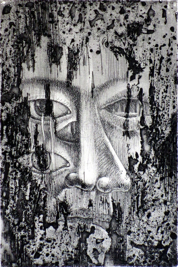 100 Faces (Portfolio of 103 intaglio prints) by Tomiyuki Sakuta - Davidson Galleries