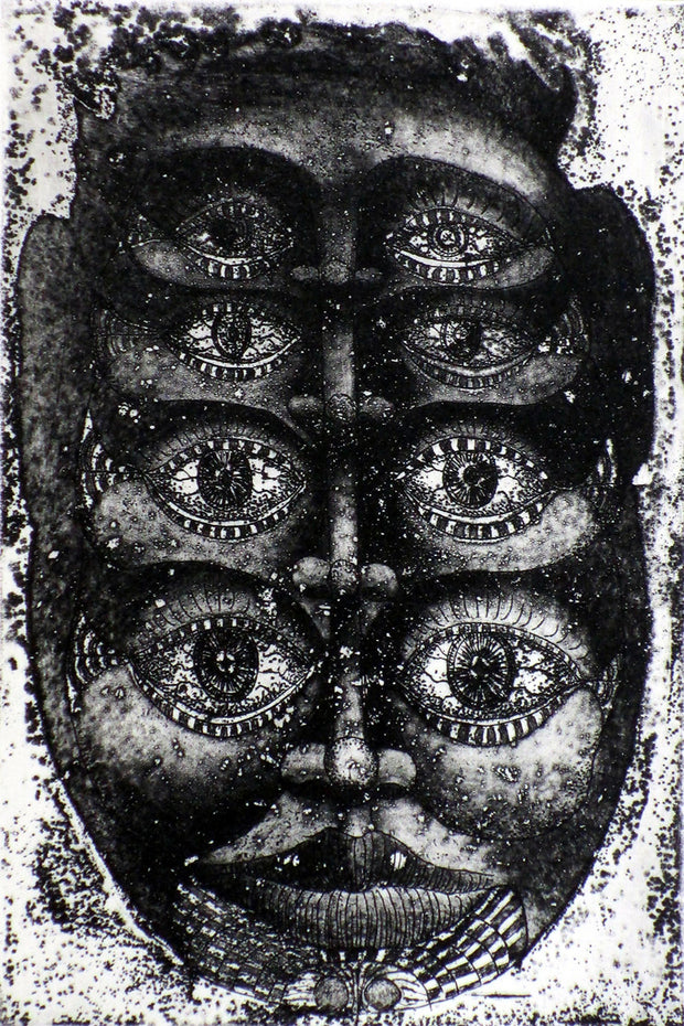 100 Faces (Portfolio of 103 intaglio prints) by Tomiyuki Sakuta - Davidson Galleries