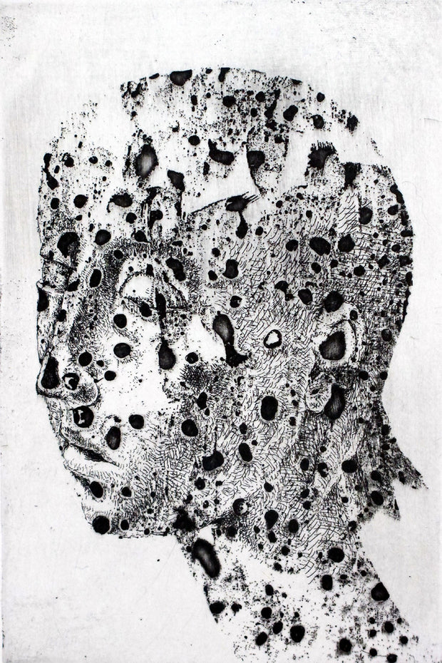 100 Faces (Portfolio of 103 intaglio prints) by Tomiyuki Sakuta - Davidson Galleries