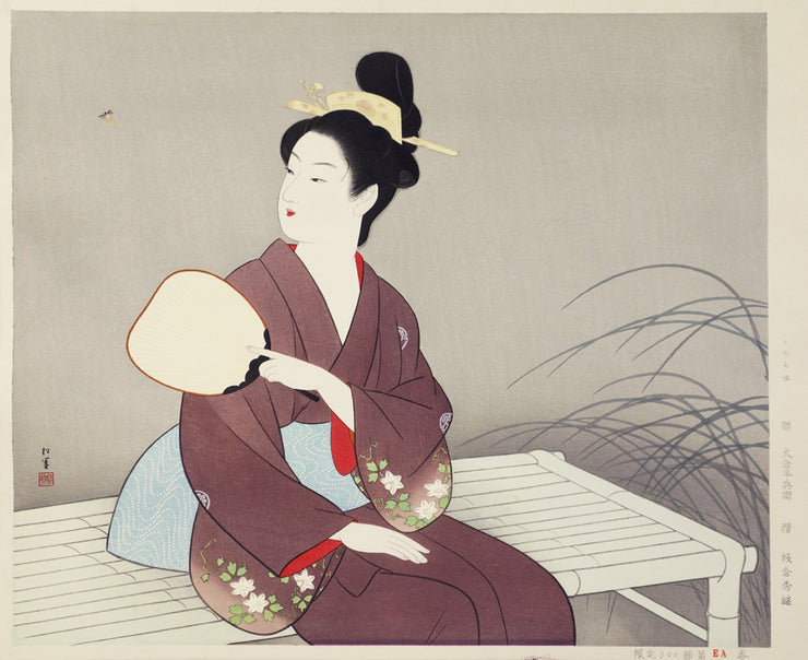 Hotaru (Firefly) by Uemura Shoen - Davidson Galleries