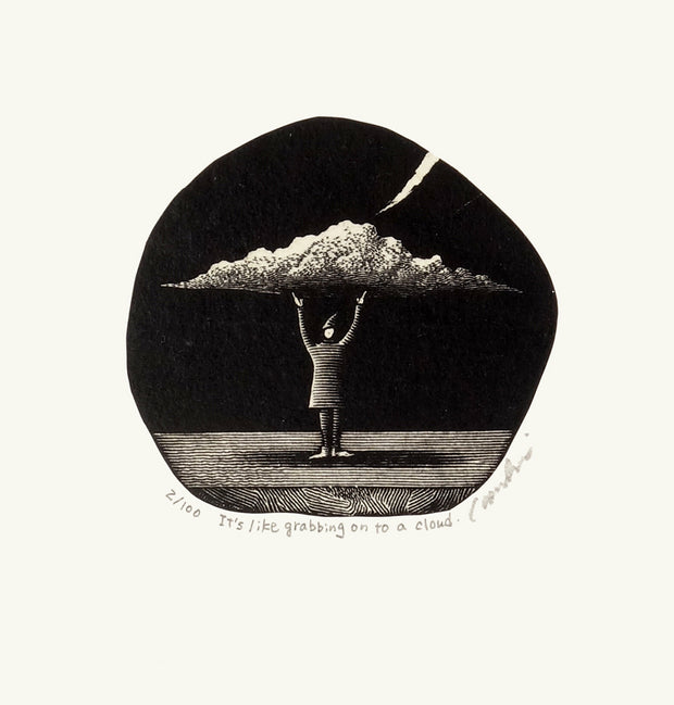 It’s Like Grabbing On to a Cloud 雲を掴む by Kouki Tsuritani - Davidson Galleries
