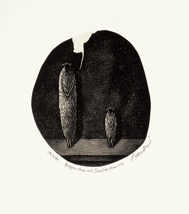 Bigger Than Me, Smaller Than Me 大きな僕と小さな僕 by Kouki Tsuritani - Davidson Galleries