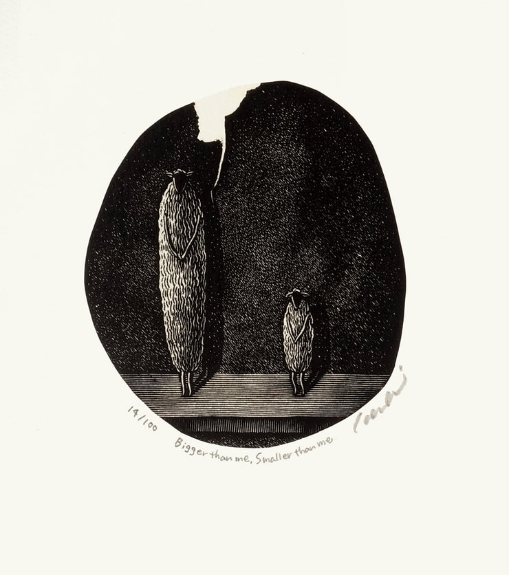Bigger Than Me, Smaller Than Me 大きな僕と小さな僕 by Kouki Tsuritani - Davidson Galleries